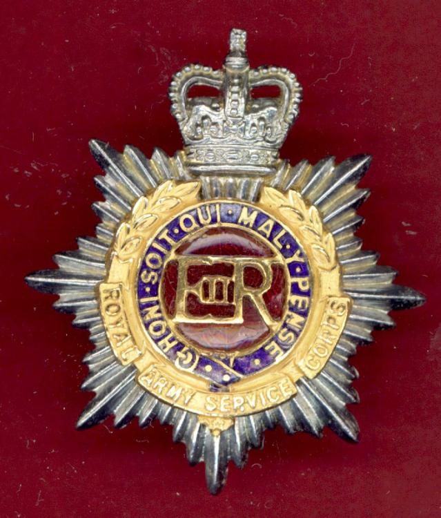 Royal Army Service Corps Officer's cap badge