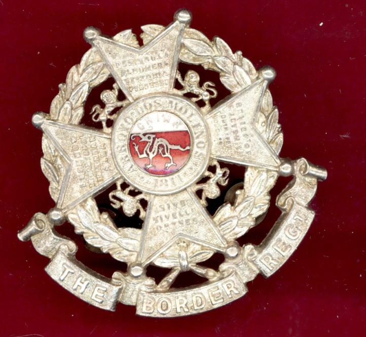 The Border Regiment Victorian Officer's pouch badge