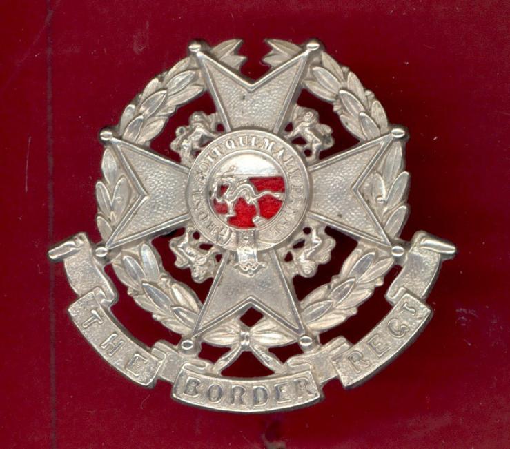 3rd (Militia) Battn. The Border Regiment Victorian OR's cap badge