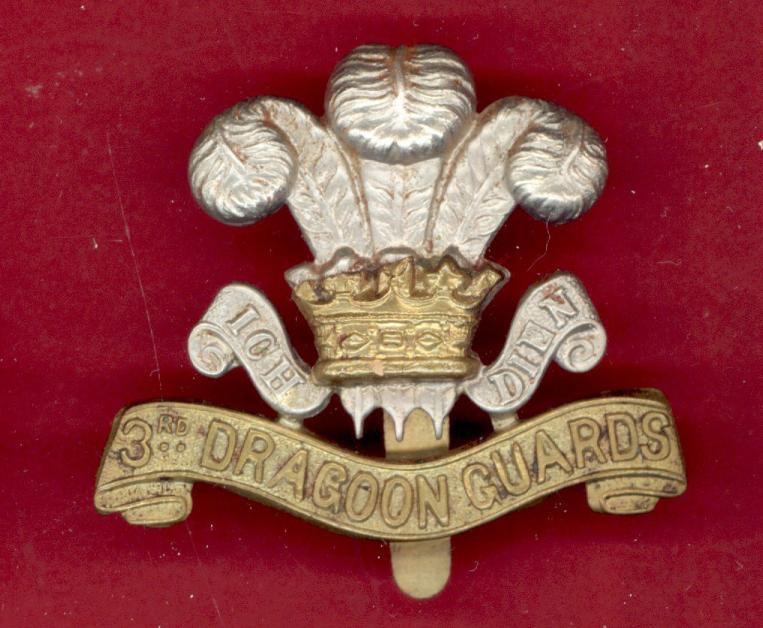 3rd Prince of Wales Dragoon Guards WW1 OR's cap badge