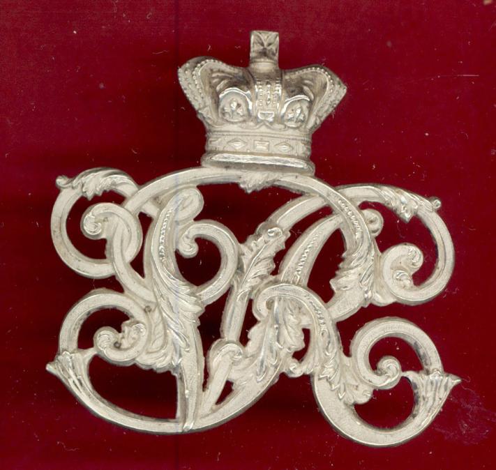 Victorian Cavalry / Yeomanry Officer's Sabretache / pouch badge