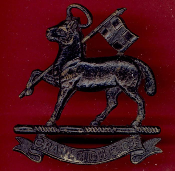 Cranleigh School C.C.F. cap badge