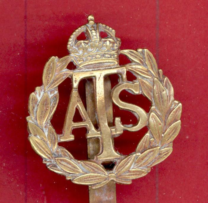 Auxiliary Territorial Service WW2 cap badge