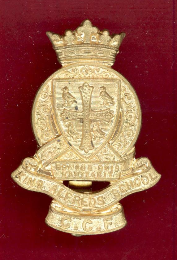 King Alfred's School Wantage C.C.F. cap badge