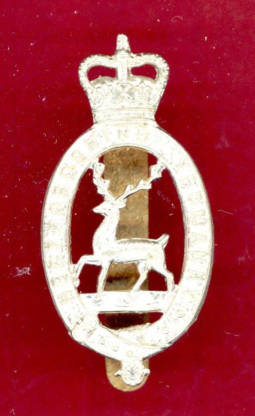 The Hertfordshire Yeomanry cap badge