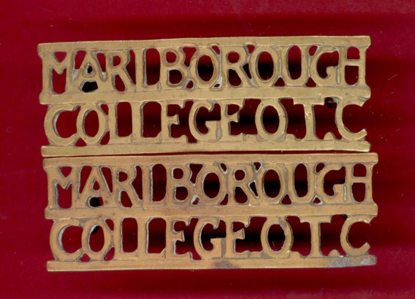 Marlborough College O.T.C. shoulder titles