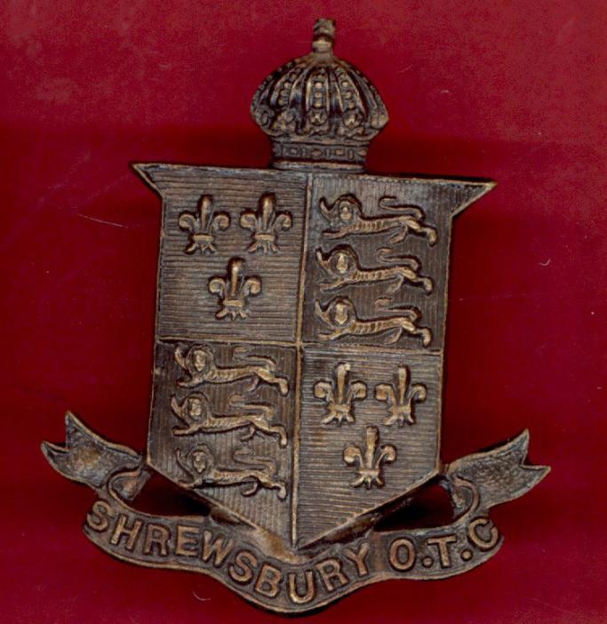 Shrewsbury School O.T.C. cap badge