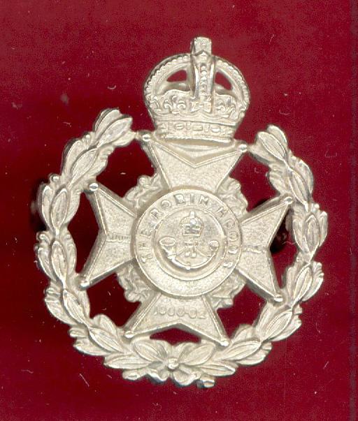 The Robin Hood Rifles OR's Field Service Cap badge