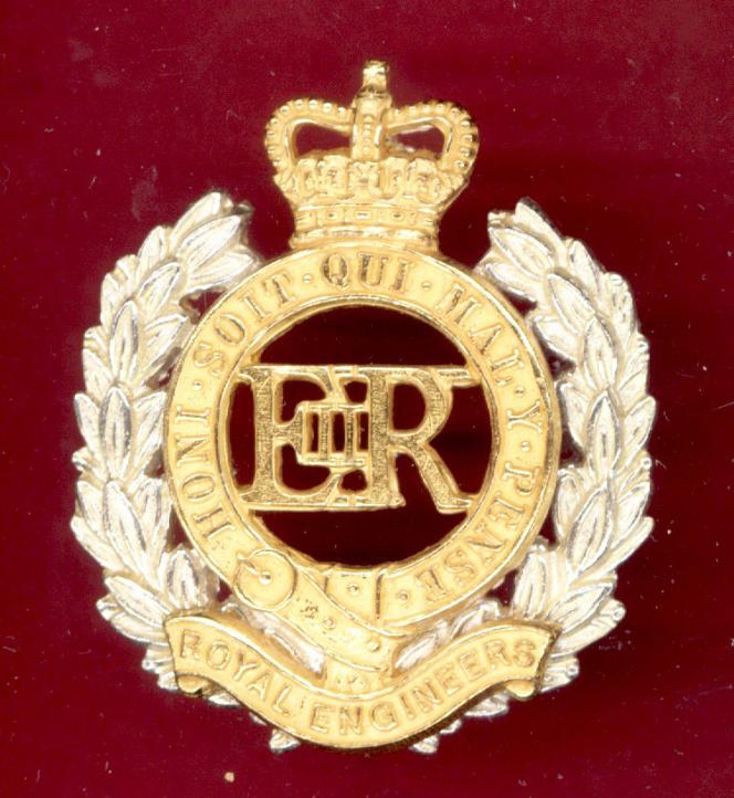 Royal Engineers Officers cap badge