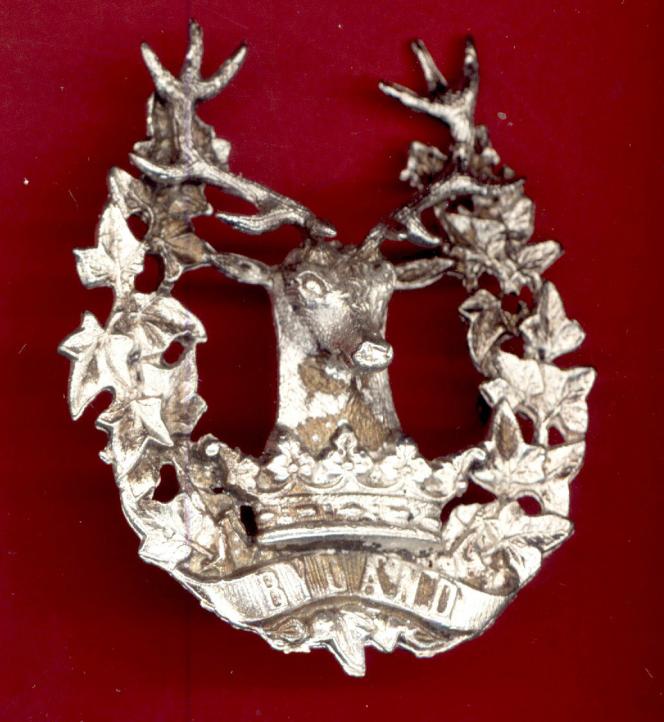 Scottish Gordon Highlanders Officer's / NCO's glengarry badge