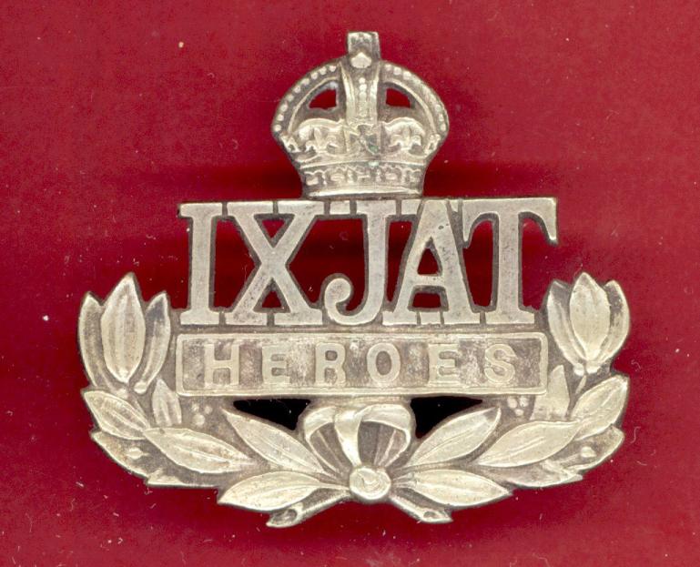 Indian Army 9th Jat Regiment 'Heroes' pagri badge