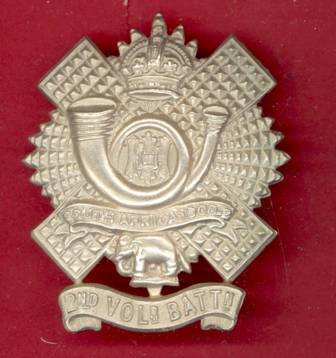 2nd VB Highland Light Infantry Edwardian glengarry badge