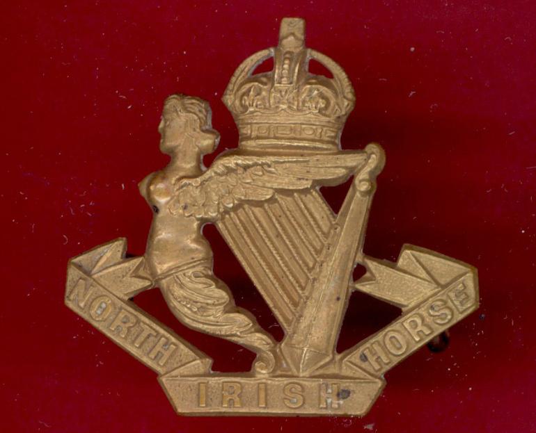 North Irish Horse WW1 OR's cap badge