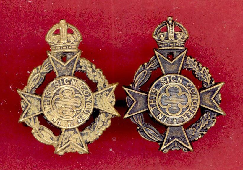 Royal Army Chaplains Department collar badges