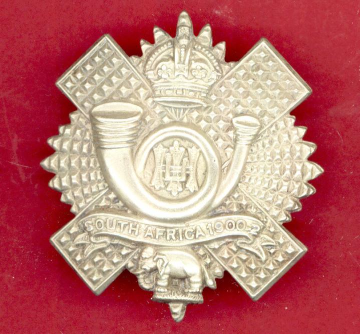 Scottish 6th Battn. Highland Light Infantry  glengarry badge