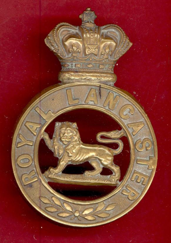 King's Own Royal Lancaster Regiment Victorian OR's glengarry badge