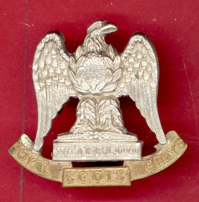 Scottish Royal Scots Greys OR's cap badge