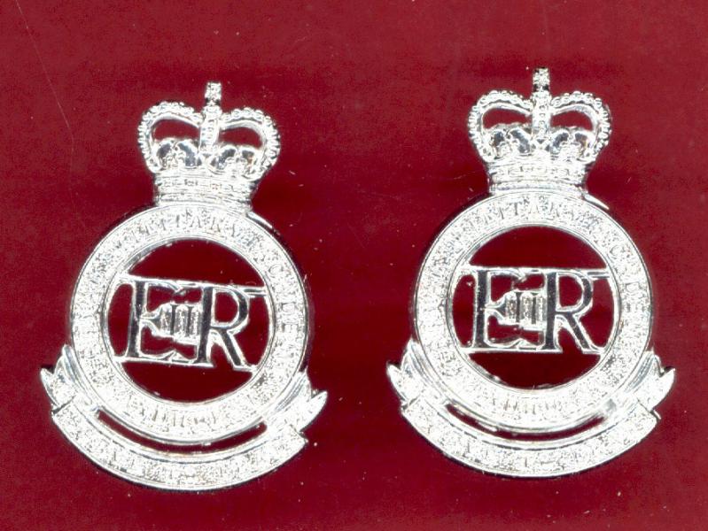 Royal Military Academy Sandhurst staybright collar badges