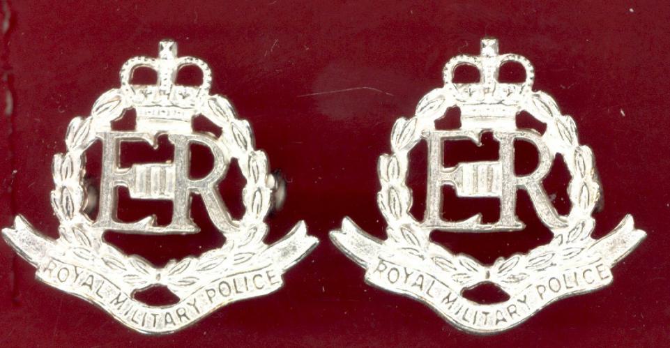 Royal Military Police Officers dress collar badges