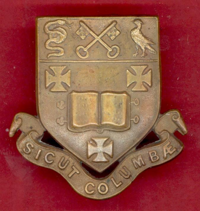 Radley College O.T.C. cap badge