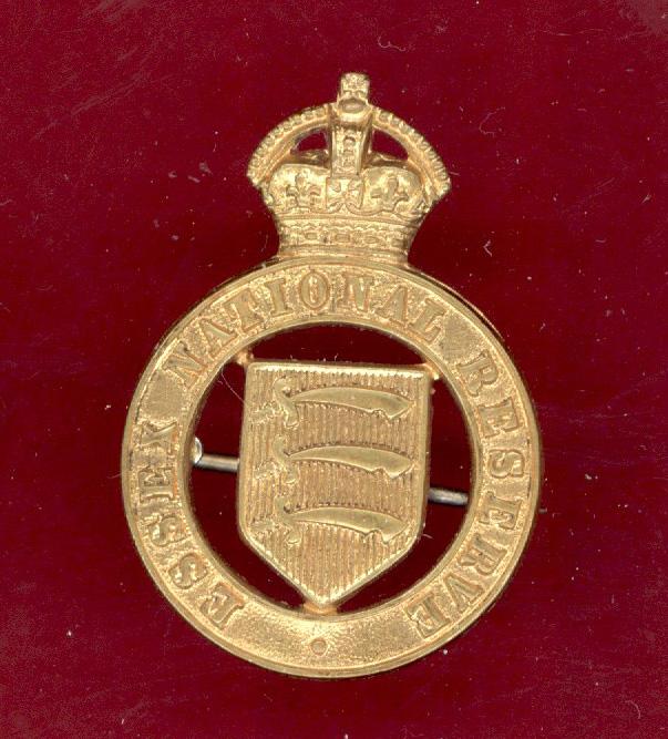 Essex National Reserve cap / lapel badge