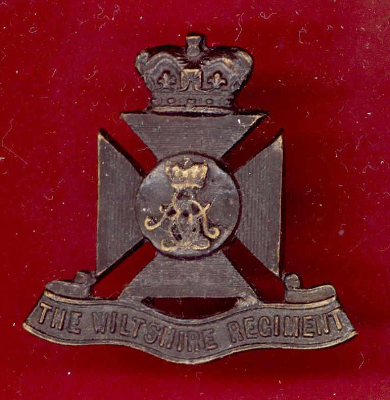 The Duke of Edinburgh's Wiltshire Regiment Officer's OSD cap badge