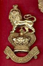 Royal Marines Victorian valise badge