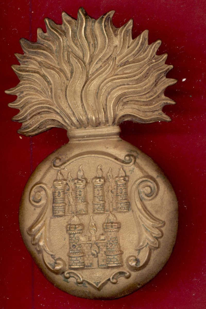 Irish.  Royal Dublin Fusiliers Victorian OR’s glengarry badge