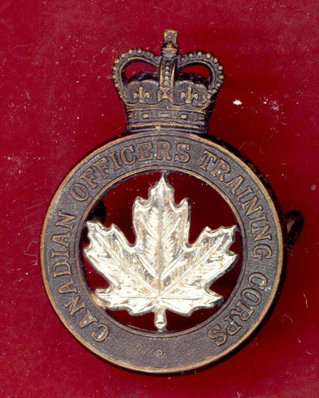 Canadian Officer's Training Corps cap badge