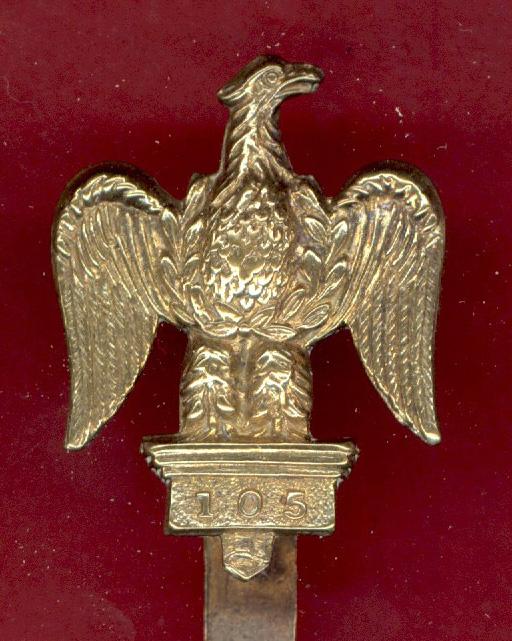 1st Royal Dragoons WW1 OR's Eagle cap badge