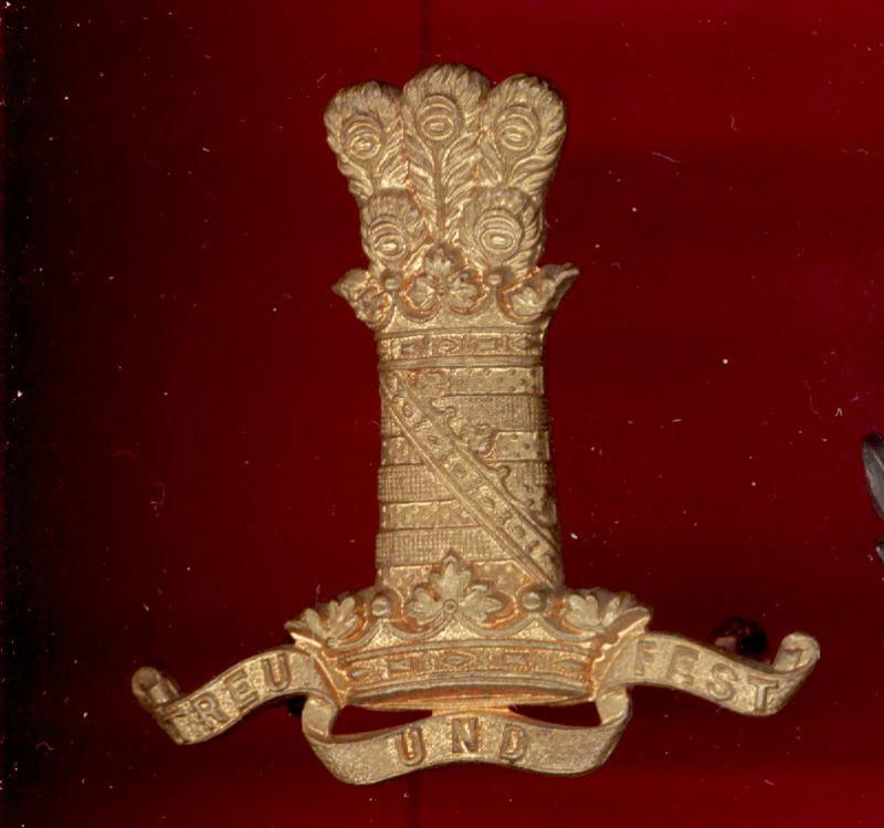 11th P.A.O. Hussars Victorian OR's cap badge