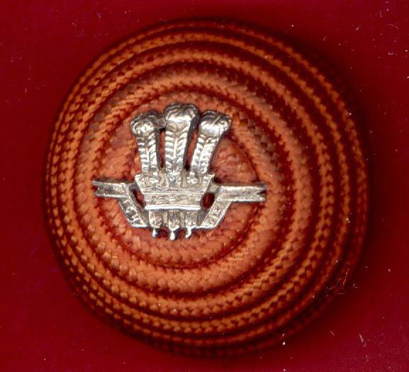 2nd Gurkha Rifles Officer's corded boss badge