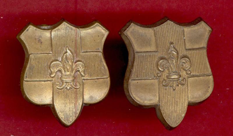 The Loyal North Lancashire Regiment. OR's collar badges