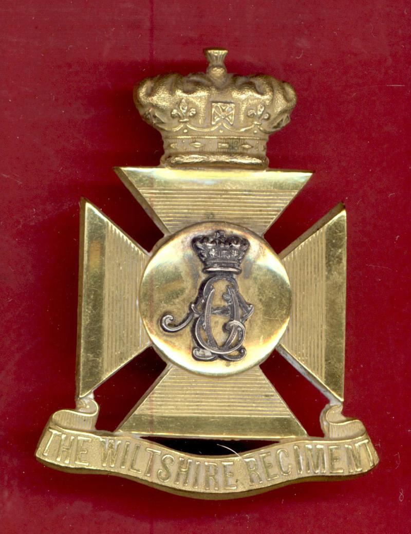 Duke of Edinburgh’s (Wiltshire Regiment), Victorian Officer’s forage cap badge