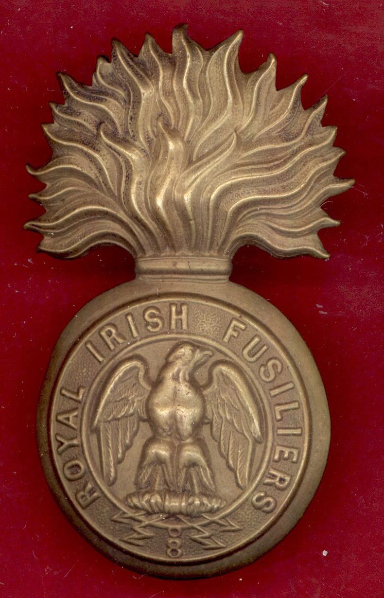 Irish. Royal Irish Fusiliers Victorian OR’s glengarry badge