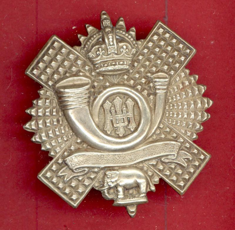 Scottish 5th,7th & 8th Battns. Highland Light Infantry  OR's glengarry badge