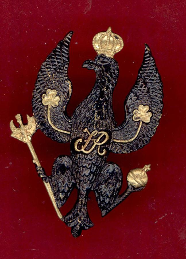 The King's Royal Hussars Officer's cap badge