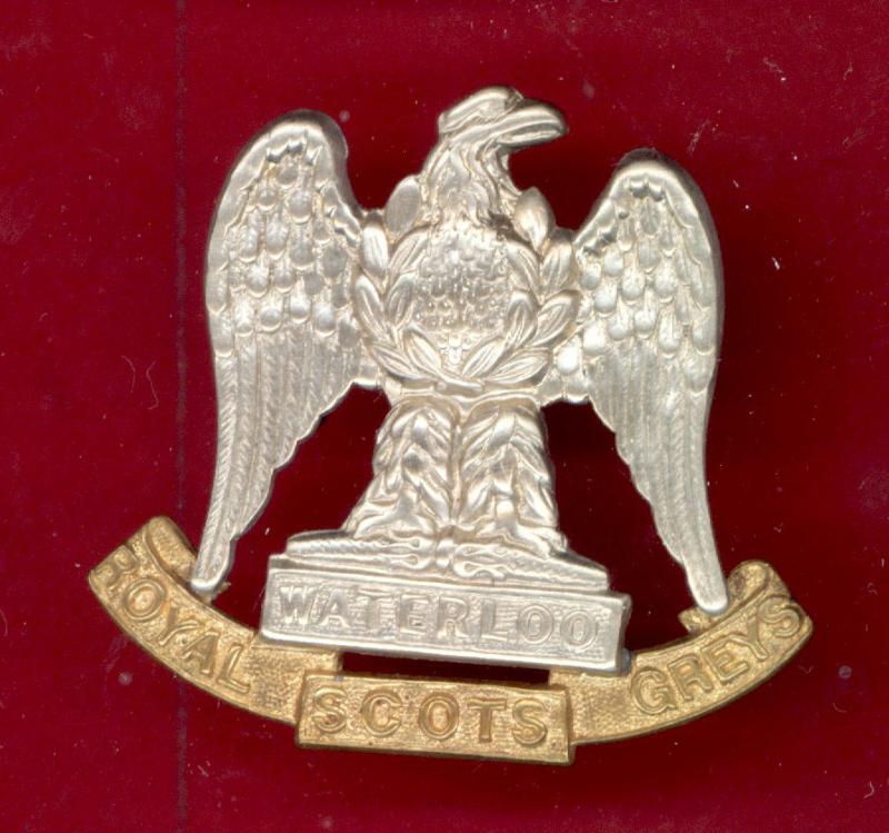 Scottish Royal Scots Greys OR's cap badge