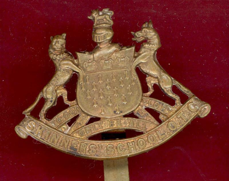 Skinner's School O.T.C. cap badge