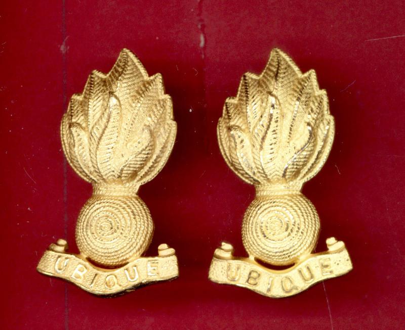 Royal Candian Engineers Officer's dress collar badges