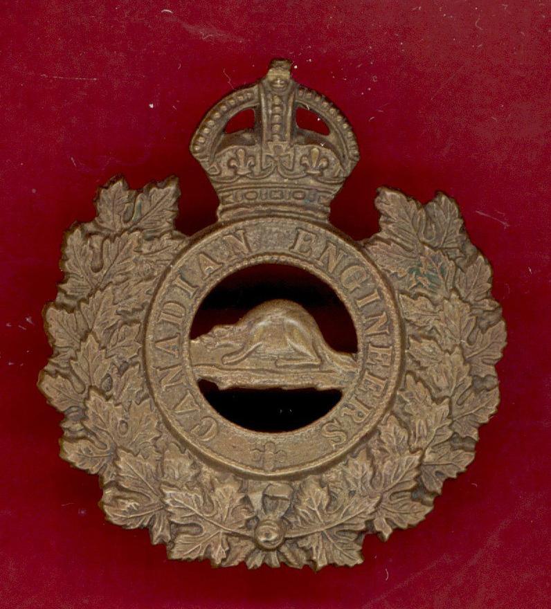 WW1 Canadian Engineers CEF cap badge