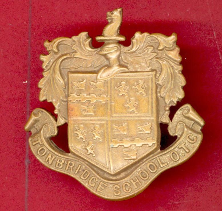 Tonbridge School Kent O.T.C. cap badge