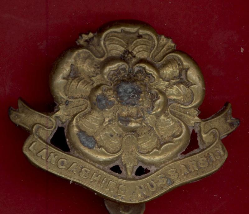 Lancashire Hussars Imperial Yeomanry OR's cap badge