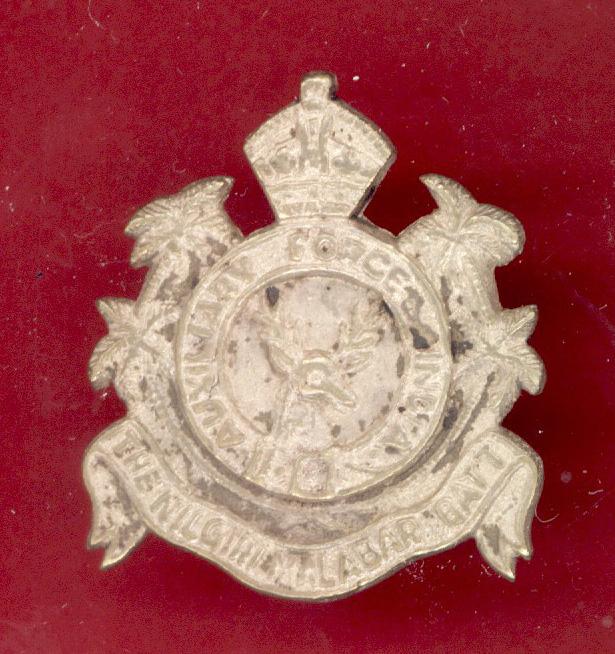 Indian Army Nilgiri Malabar Battalion, AFI cap badge