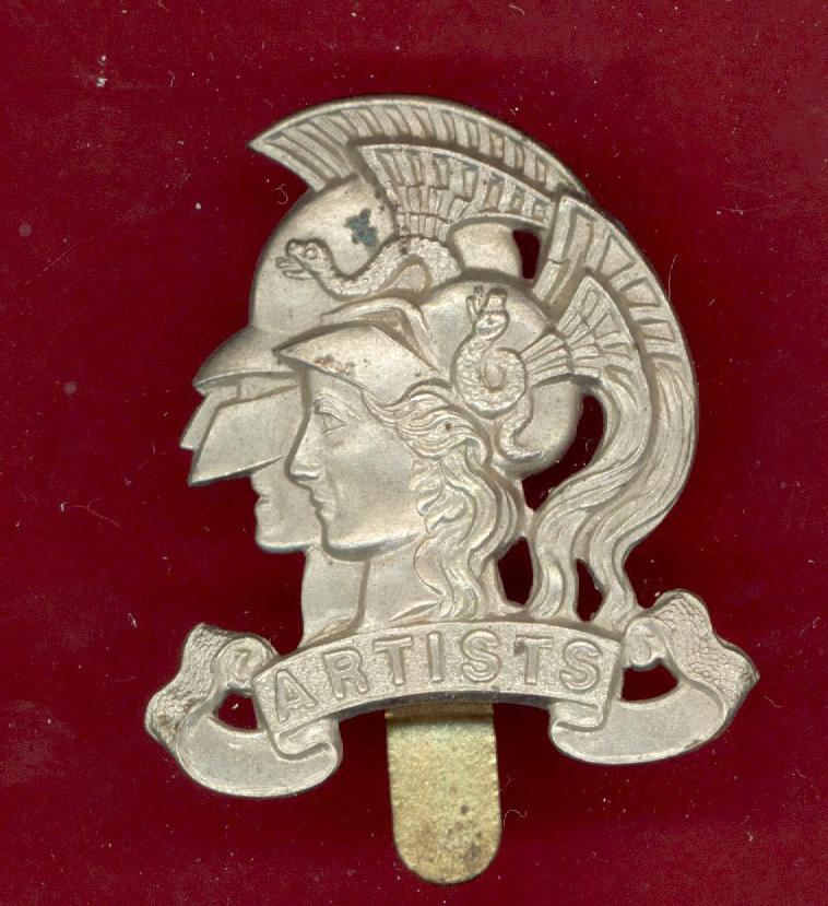 28th County of London Regt. Artist Rifles WW1 OR's cap badge