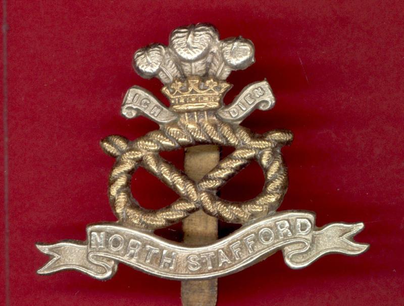 The North Staffordshire Regiment OR's cap badge