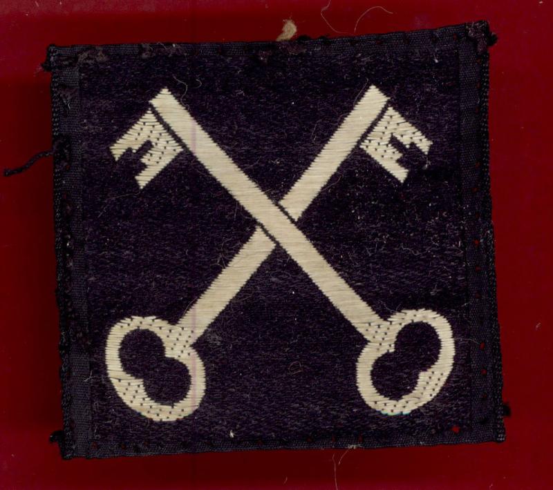 2nd Infantry Division cloth formation sign