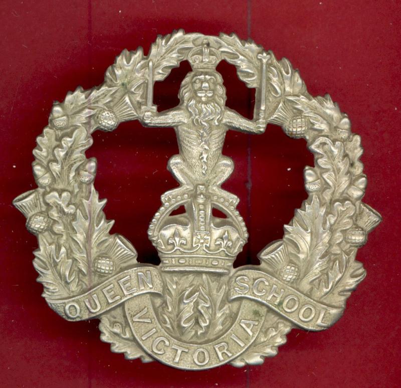 Scottish: Queen Victoria School (Dunblane) glengarry badge