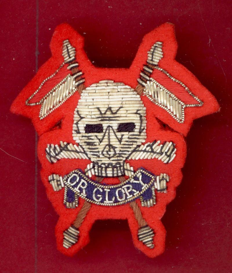 The Queen's Royal Lancers  bullion rank badge