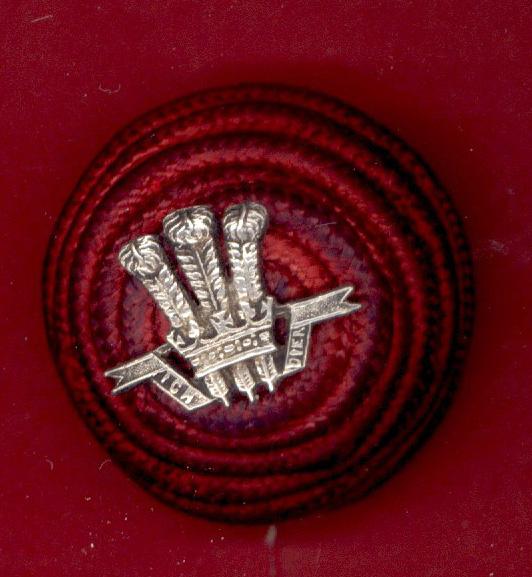 2nd Gurkha Rifles Officer's corded boss badge